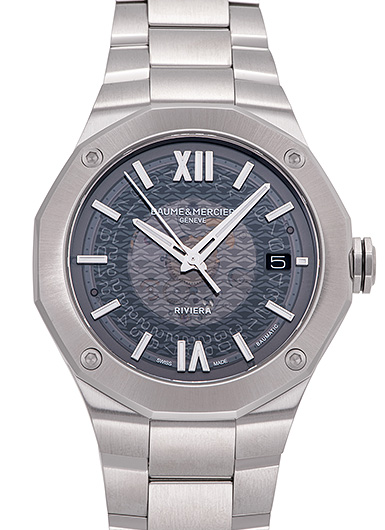 ボーム＆メルシェ リビエラ M0A10702 グレー 新品