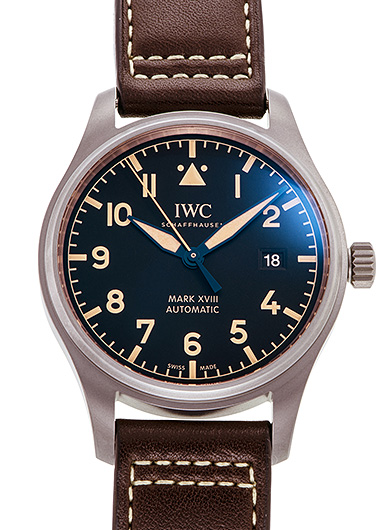IWC マークXVIII ヘリテージ IW327006 ブラック 中古
