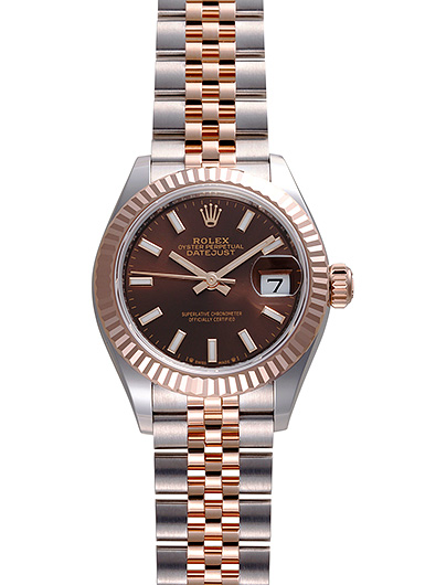 ロレックス デイトジャスト 28 279171 ブラウン（チョコ） 新品未使用