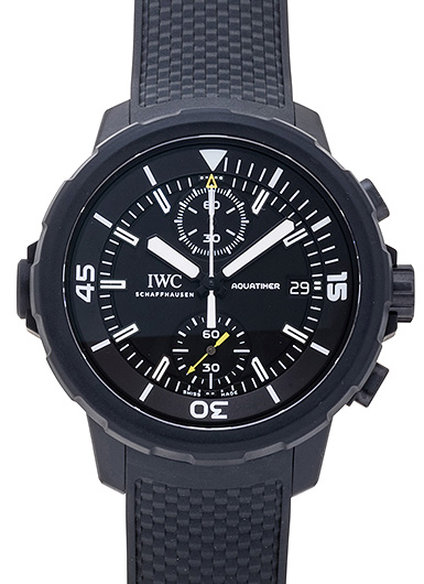 IWC アクアタイマー クロノグラフ ガラパゴス アイランド IW379502 ブラック 中古