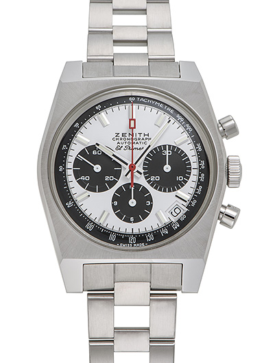 ゼニス エル・プリメロ  A384 リバイバル 03.A384.400/21.M384 ホワイト/ブラック 新品未使用
