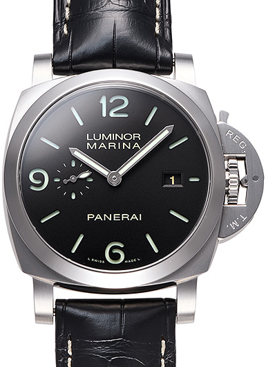 パネライ ルミノールマリーナ PAM03312 ブラック 中古