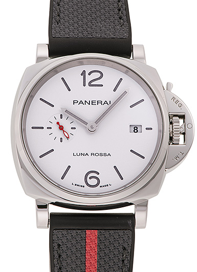 パネライ ルミノール ドゥエ ルナ・ロッサ PAM01381 ホワイト 中古