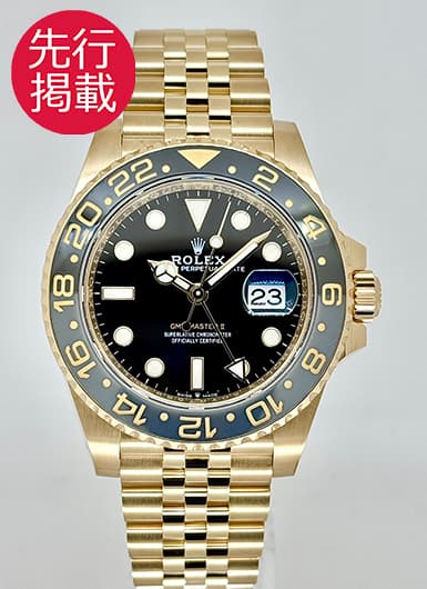 ロレックス GMTマスターⅡ 126718GRNR ブラック 中古