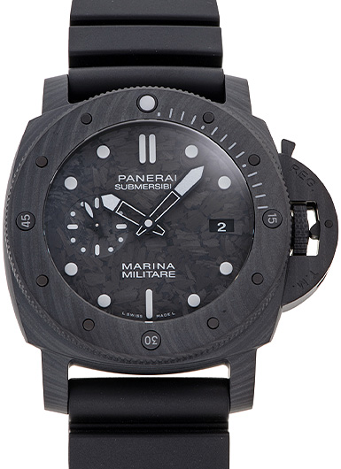 パネライ サブマーシブル マリーナ ミリターレ カーボテック PAM02979 ブラック 新品未使用