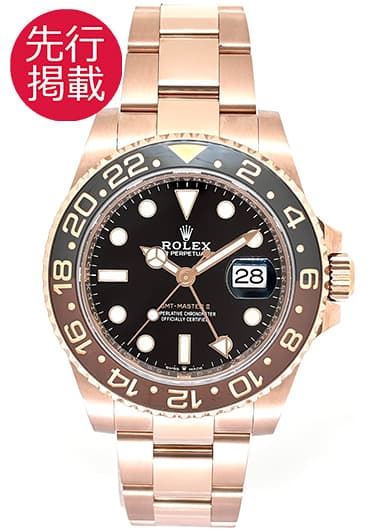 ロレックス GMTマスターⅡ 126715CHNR ブラック 中古