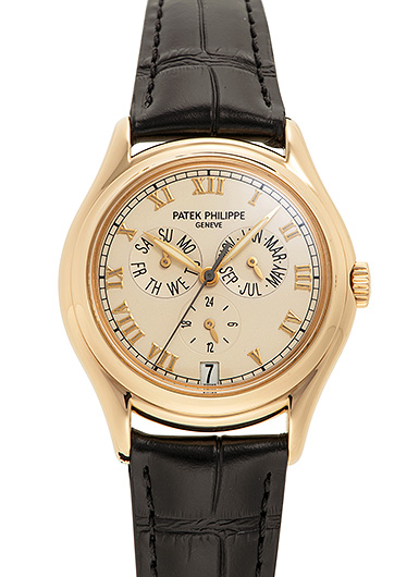 パテックフィリップ 年次カレンダー 5035J-001 シルバー 中古