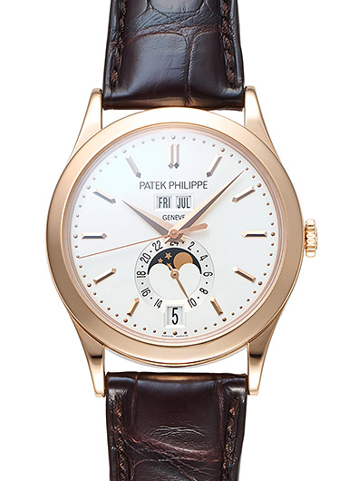 パテックフィリップ 年次カレンダー 5396R-011 シルバー 中古