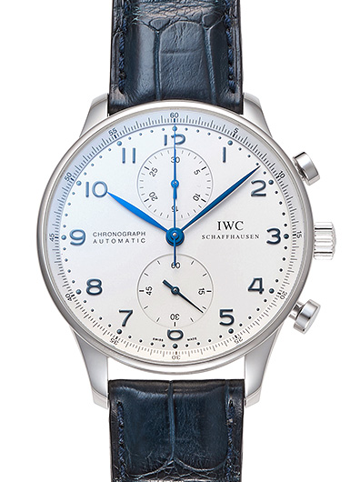 IWC ポルトギーゼ クロノグラフ IW371417 シルバー 中古