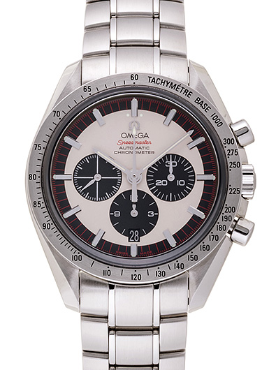 オメガ スピードマスター シューマッハ レジェンド 3559-32 アイボリー/ブラック 中古