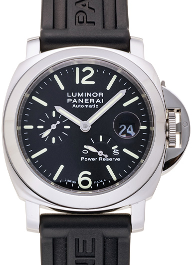 パネライ ルミノール パワーリザーブ PAM00090 ブラック 中古