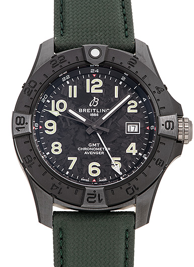 ブライトリング アベンジャー オートマティック GMT 44 S32320101B1X1 ブラック 新品