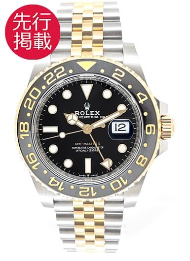 ロレックス GMTマスターⅡ 126713GRNR ブラック 中古