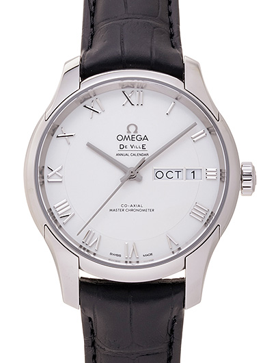オメガ デ・ヴィル アワービジョン マスタークロノメーター 433.13.41.22.02.001 シルバー 新品
