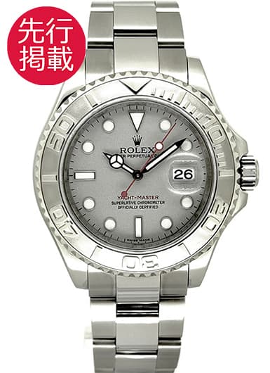 ロレックス ヨットマスター ロレジウム 16622 シルバー 中古
