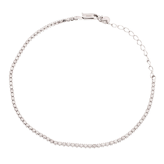 ノーブランド ダイヤモンド テニス ブレスレット 13100044 プラチナ/シルバー 新品