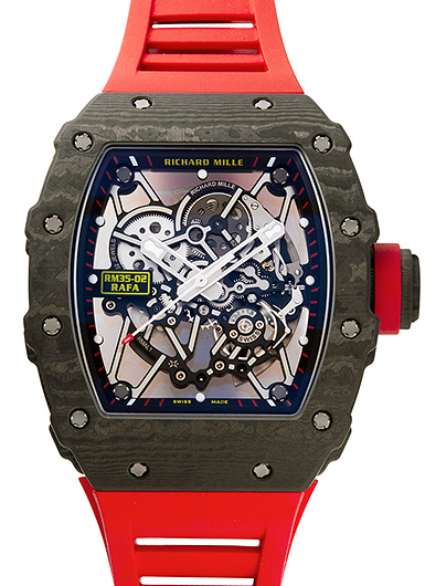リシャール・ミル オートマティック ラファエル・ナダル RM35-02 レッド 中古