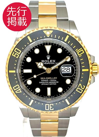 ロレックス シードゥエラー 126603 ブラック 中古