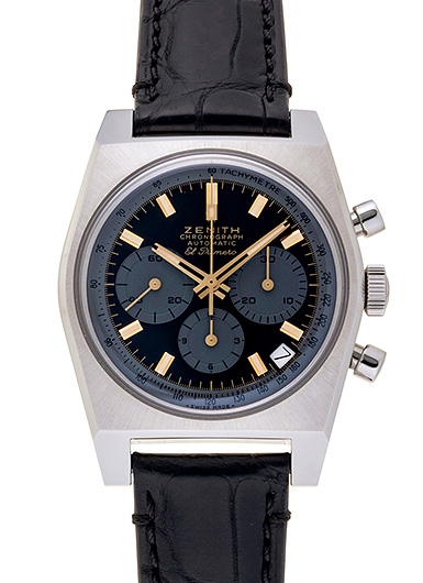 ゼニス エル・プリメロ  A384 ルパン3世 次元大介 リミテッド 03.L384.400/27.C815 ブラック 中古