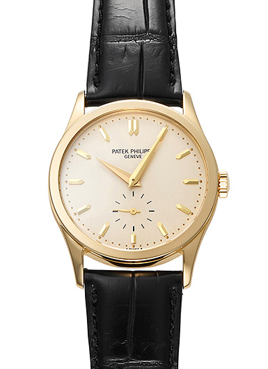 パテックフィリップ カラトラバ 5096J-001 アイボリー 中古