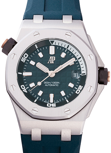 オーデマ・ピゲ ロイヤルオーク オフショア ダイバー 15720ST.OO.A403CA.01 ブルーグリーン 新品