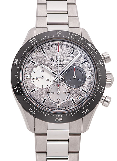 ゼニス クロノマスター スポーツ スチール 03.3120.3600/76.M3100 グレー/マルチカラー 中古