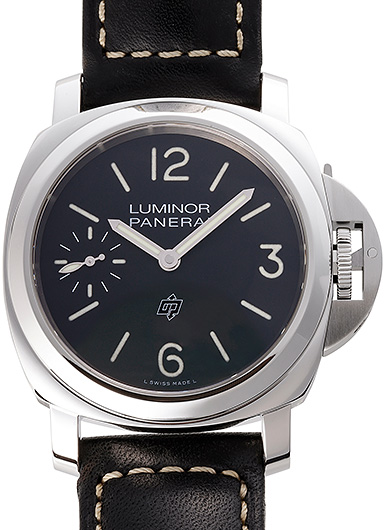 パネライ ルミノール ロゴ 3デイズ PAM01084 ブラック 中古