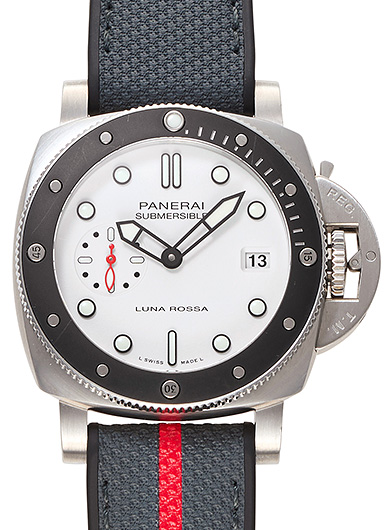 パネライ サブマーシブル ルナ ロッサ PAM01579 ホワイト 中古