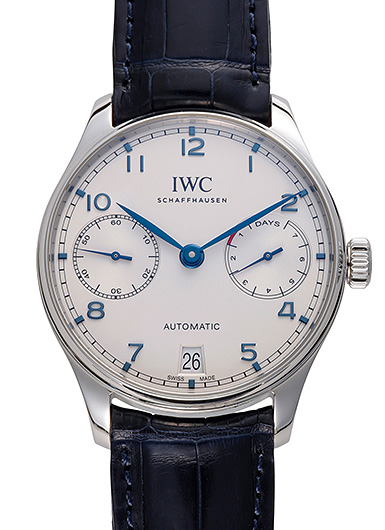 IWC ポルトギーゼ 7デイズパワーリザーブ IW500705 シルバー 中古