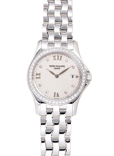 パテックフィリップ カラトラバ 4906/101G シルバー 中古