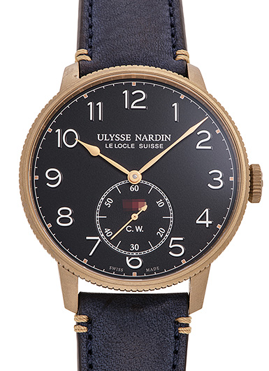 ユリス・ナルダン マリーン トルピユール 1187-320LE/63 ブルー 中古