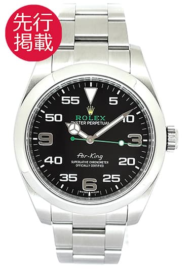 ロレックス エアキング 116900 ブラック 中古