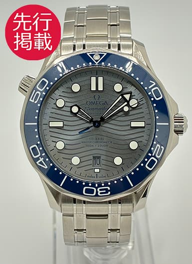 オメガ シーマスター ダイバー 300M コーアクシャル マスタークロノメーター 210.30.42.20.06.001 グレー 中古