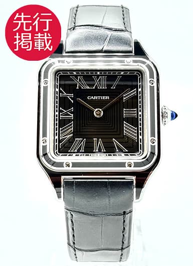 カルティエ サントス デュモン WSSA0046 ブラック 中古