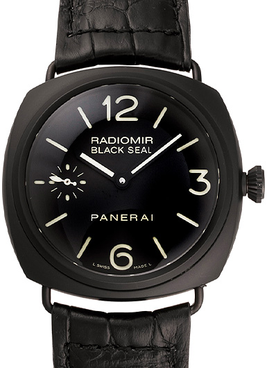 パネライ ラジオミール ブラックシール セラミック PAM00292 ブラック 中古