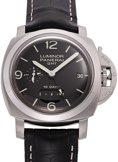 パネライ ルミノール1950 10デイズ GMT PAM00270 ブラック 中古