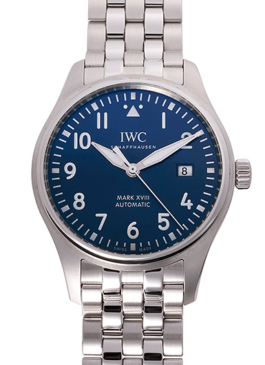 IWC マークXVIII プティ プランス IW327016 ブルー 中古