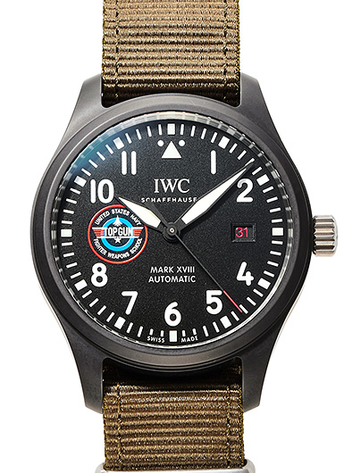 IWC パイロット ウォッチ マーク XVIII トップガン SFTI IW324712 ブラック 中古