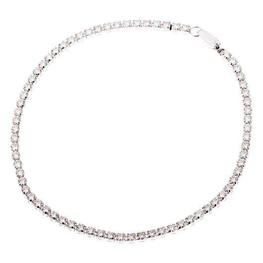 ノーブランド ダイヤモンド テニス ブレスレット 4021790 プラチナ 新品