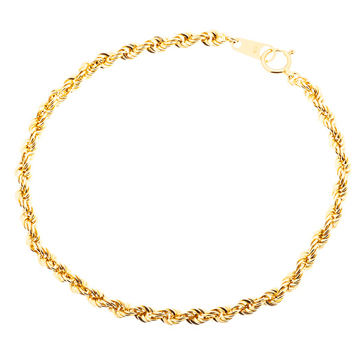 ノーブランド 18K ゴールド ブレスレット 4049640 イエローゴールド 新品