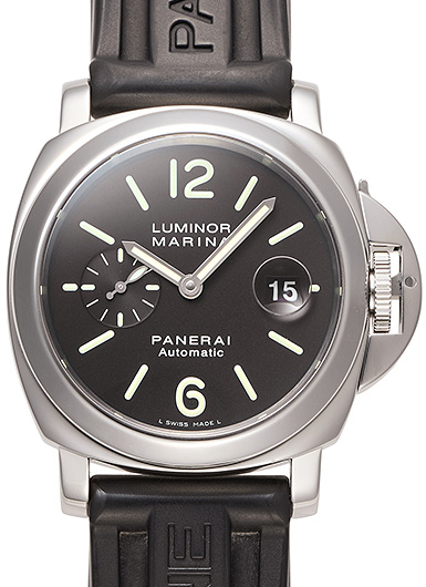 パネライ ルミノール マリーナ オートマティック PAM00104 ブラック 中古