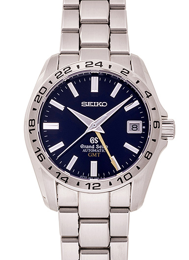 セイコー グランドセイコー メカニカル GMT 10周年記念 SBGM029 ブルー 中古