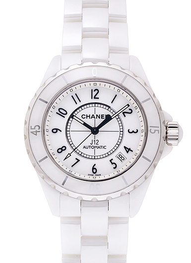 シャネル J12 H0970 ホワイト 中古