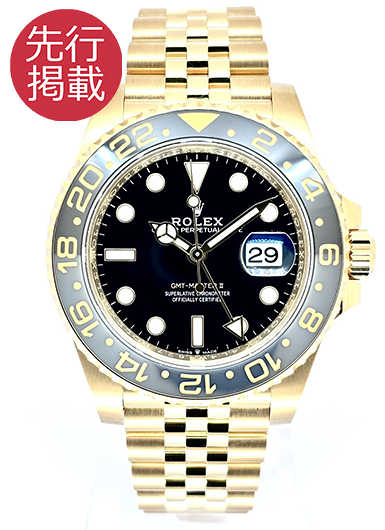 ロレックス GMTマスターⅡ 126718GRNR ブラック 中古