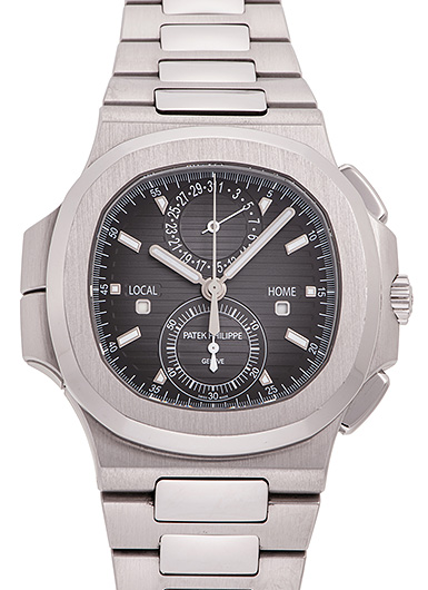 パテックフィリップ ノーチラス トラベルタイム クロノグラフ 5990/1A-001 ブラック 中古