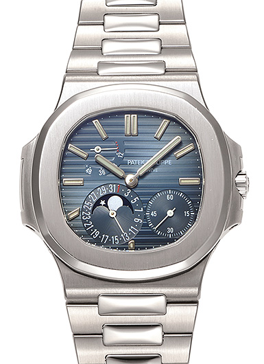 パテックフィリップ ノーチラス プチコンプリケーション 5712/1A-001 ブルー 中古
