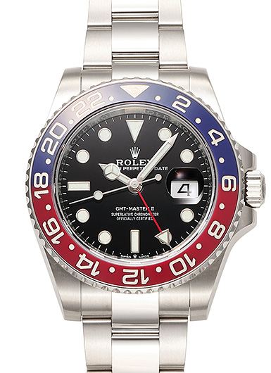 ロレックス GMTマスターⅡ 126710BLRO ブラック 中古