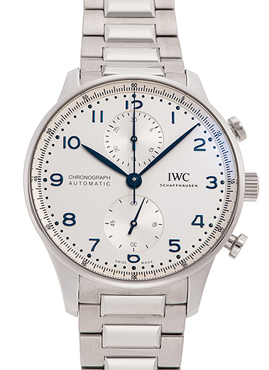 IWC ポルトギーゼ クロノグラフ IW371617 シルバー 新品