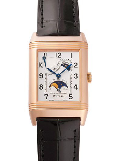 ジャガー・ルクルト レベルソ サンムーン Q2752420 シルバー 中古
