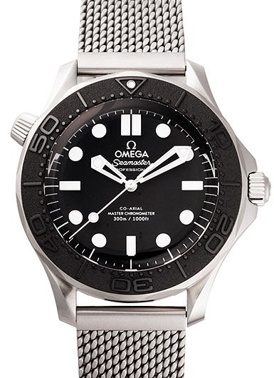 オメガ シーマスター ダイバー 300M コーアクシャル マスタークロノメーター 210.30.42.20.01.023 ブラック 新品